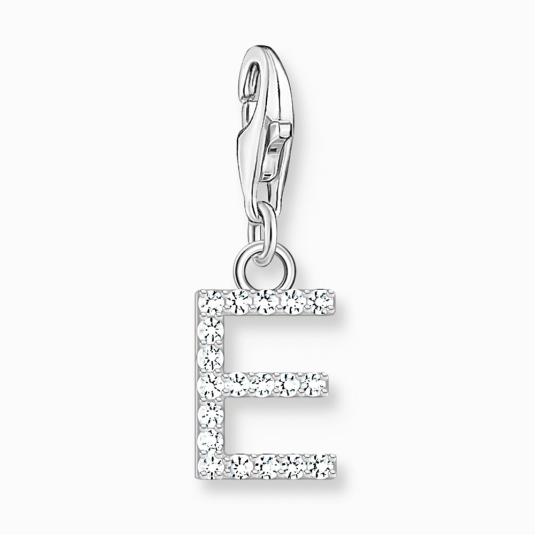 THOMAS SABO přívěsek charm letter E silver přívěšek 1945-051-14