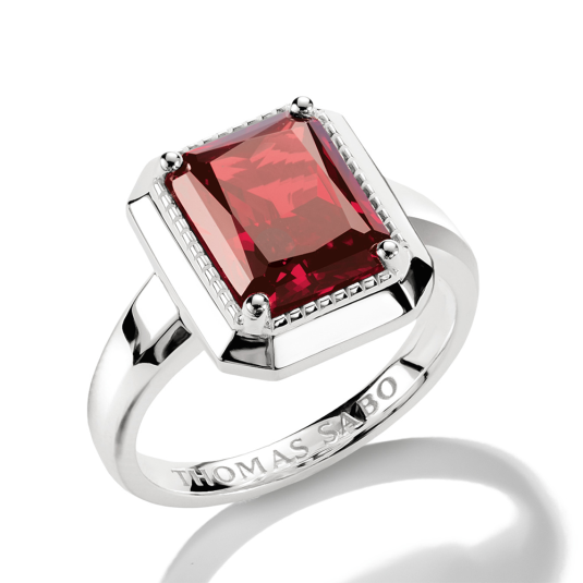 THOMAS SABO prsten Red Zirconia prsten TR2528-051-10