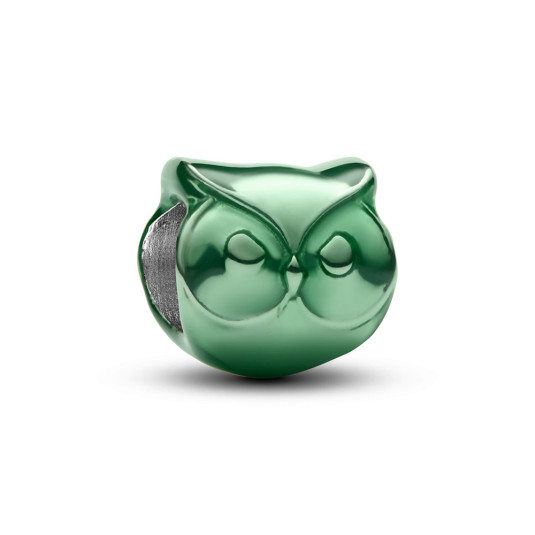 PANDORA stříbrný mini korálek Sova přívěšek 794900C01