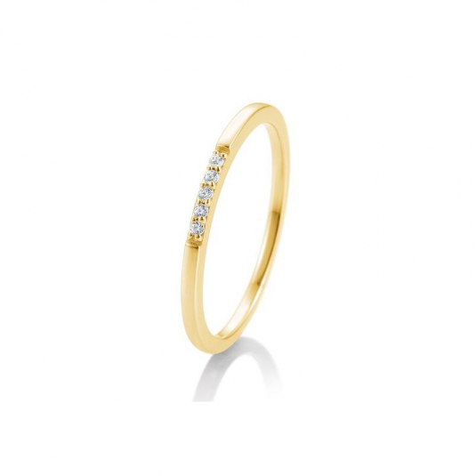 SOFIA DIAMONDS zlatý prsten s diamanty prsten BE41/88018-Y