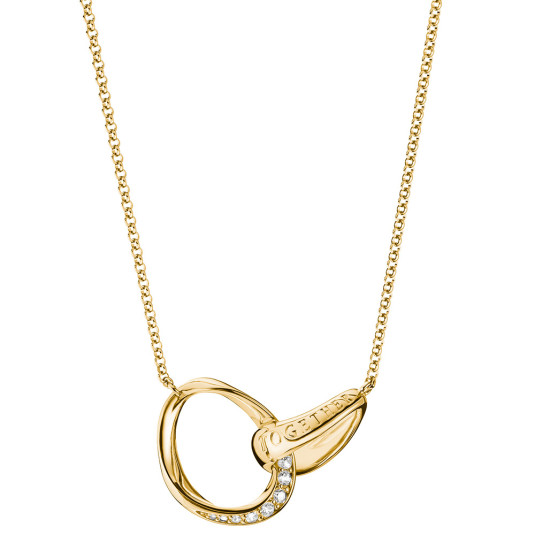 THOMAS SABO náhrdelník Together with white zirconia náhrdelník KE2378-M01-14