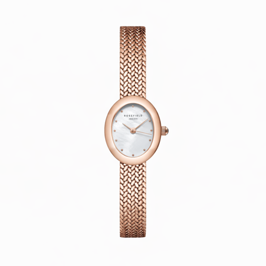ROSEFIELD dámské hodinky Mini Oval Rose Gold hodinky MWRMR-M07