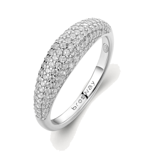 BROSWAY stříbrný prsten Fancy Infinite white prsten BWFIW130
