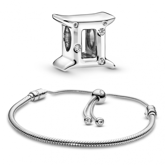 PANDORA set Birthdays - znamení Blíženci šperkový set 599652C01-2+798428C01