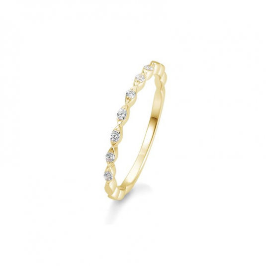 SOFIA DIAMONDS zlatý prsten s diamanty prsten BE41/05708-Y