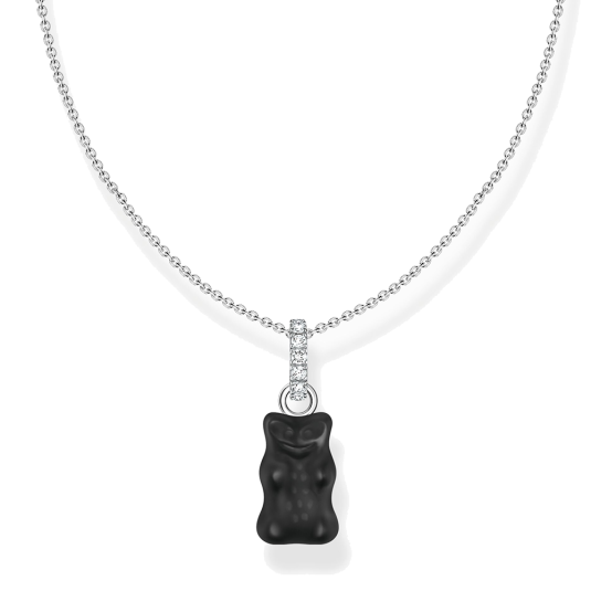 THOMAS SABO x HARIBO náhrdelník Black goldbear náhrdelník KE2209-052-11