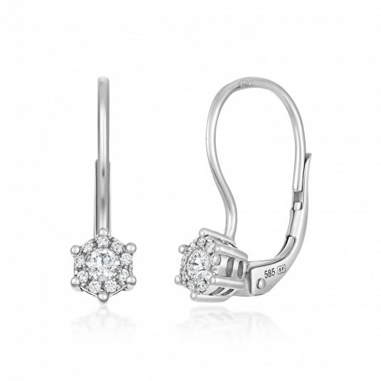 SOFIA DIAMONDS zlaté náušnice s diamanty 0,185 ct H/SI3 náušnice CK32705851855