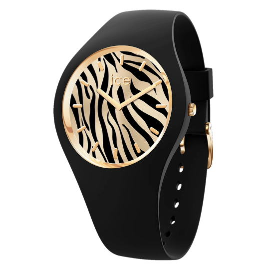 ICE WATCH dámské hodinky Black Gold Zebra hodinky IW025894