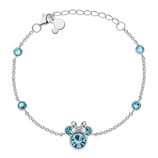 DISNEY stříbrný náramek Minnie náramek BS00062SRQL-55.CS