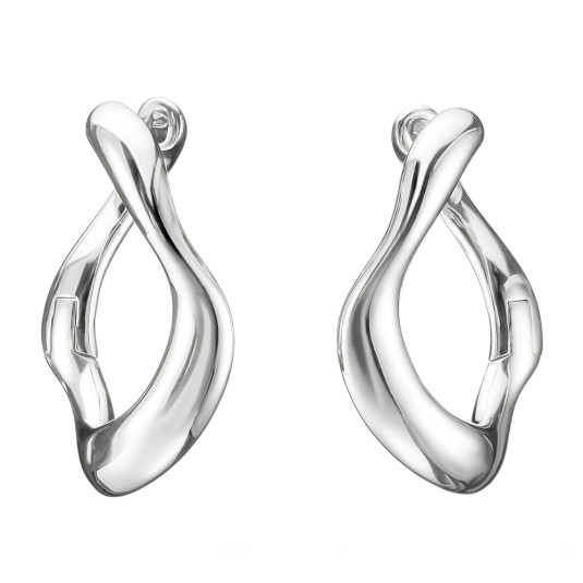 THOMAS SABO náušnice Wavy hoop náušnice CR754-001-21