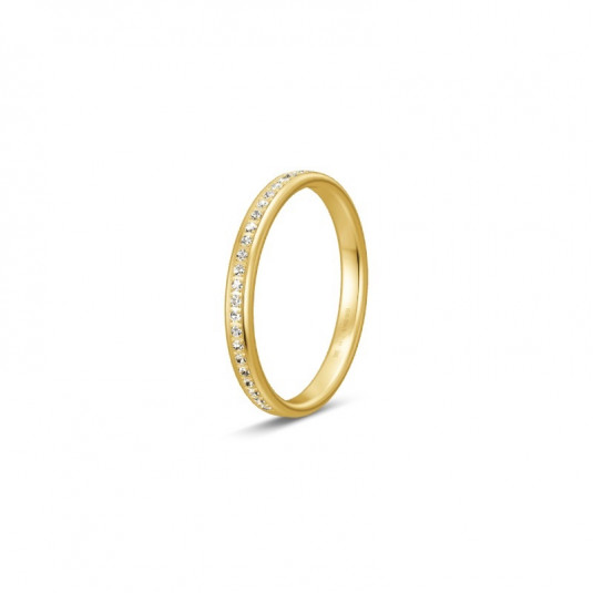 BREUNING zlatý eternity snubní prsten snubní prsteny BR48/04716YG