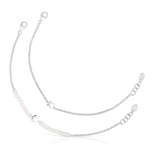 TOUS set stříbrných náramků Mini Icons náramek 218171510