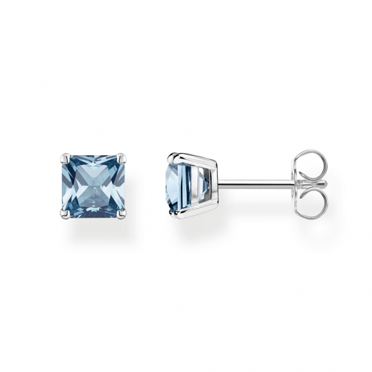 THOMAS SABO náušnice Blue stone silver náušnice H2174-009-1