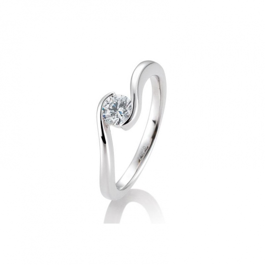 SOFIA DIAMONDS prsten z bílého zlata s diamantem 0,40 ct prsten BE41/85945-W