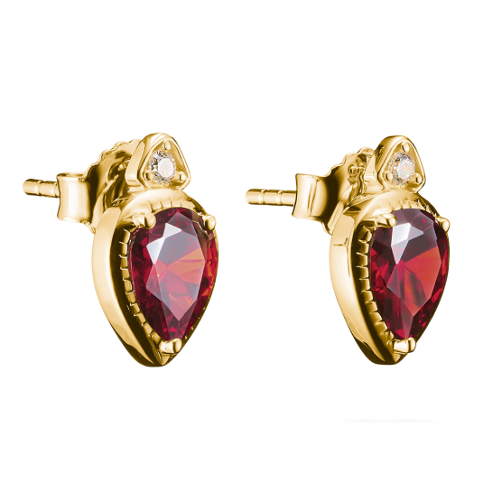 THOMAS SABO náušnice Red Stones náušnice H2333-414-10