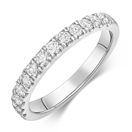 SOFIA DIAMONDS zlatý prsten s laboratorními diamanty 0,52 ct DE/VS+ prsten LABGBD97209WG