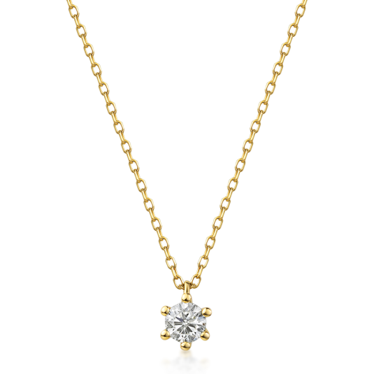 SOFIA DIAMONDS zlatý náhrdelník diamantem 0,25 ct náhrdelník UDPD22035Y-H-I1