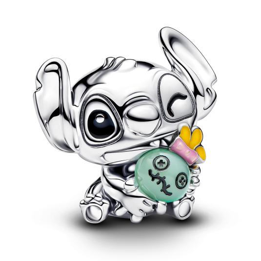 PANDORA Disney korálek Stitch a Škrump přívěšek 794554C01