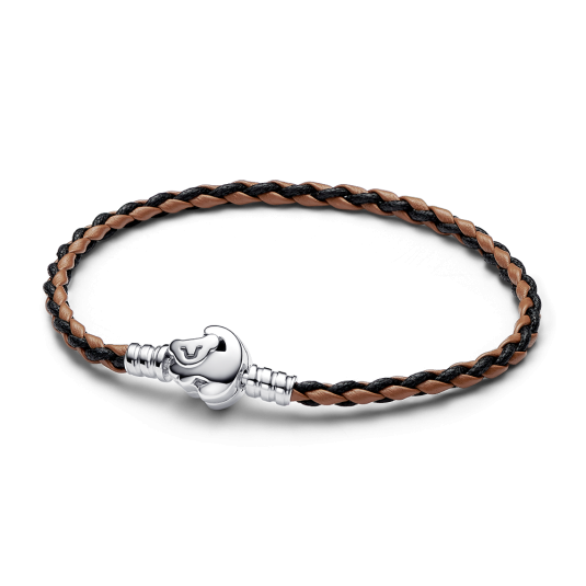 PANDORA Disney kožený náramek Simba náramek 593361C01