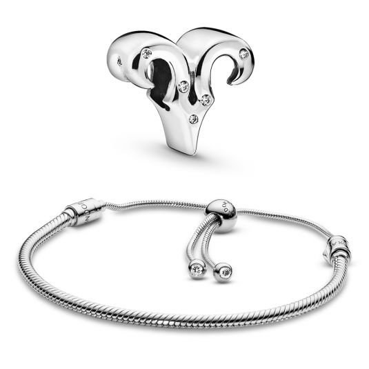 PANDORA set Birthdays - znamení Beran šperkový set 599652C01-2+798416C01