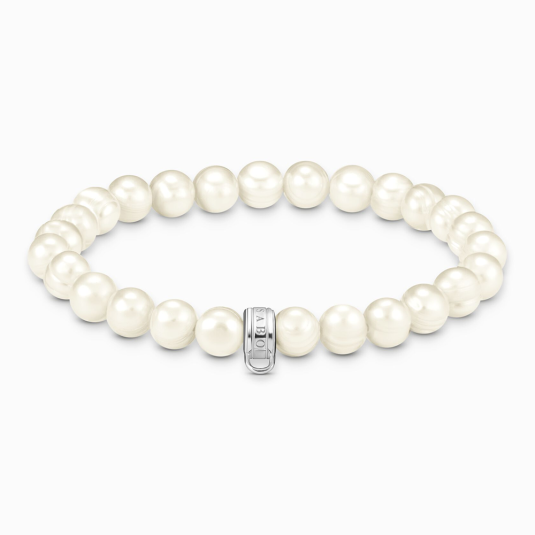 THOMAS SABO náramek na charm Pearls náramek X0293-082-14