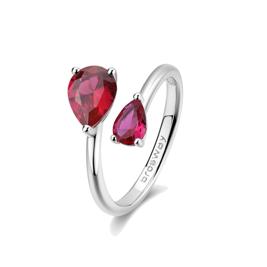 BROSWAY prsten Fancy Passion ruby prsten BWFPR115
