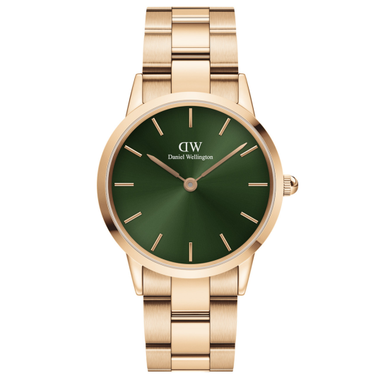 DANIEL WELLINGTON dámské hodinky Iconic Link Emerald hodinky DW00100419