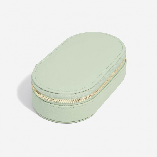 STACKERS cestovní šperkovnice Sage Green Pebble šperkovnice 74525