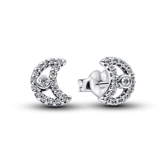 PANDORA náušnice Půlměsíc náušnice 294257C01