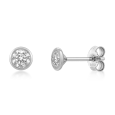 sofia diamonds zlaté náušnice LABGER38047WG