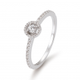 SOFIA DIAMONDS Prsteň biele zlato  diamant 4105800