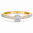 sofia diamonds prsteň zlato diamant UDRG48708Y H I1_3
