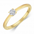 sofia diamonds prsteň zlato diamant BDRB00064YG_2