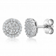sofia diamonds náušnice zlato diamant UDER23018W H I1