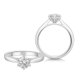 sofia diamonds zlatý zásnubný prsteň LABGRG109405WG