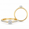sofia diamonds prsteň zlato diamant UDRG48708Y H I1_5