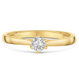 sofia diamonds zlatý zásnubný prsteň UDRG47931YG H I1 4