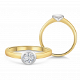 sofia diamonds prsteň zlato diamant BDRB00158YG