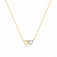 sofia diamonds zlatý náhrdelník GEMCS30038 18