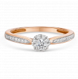 sofia diamonds prsteň zlato diamant UDRG48708R H I1_3