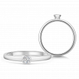 sofia diamonds prsteň zlato diamant BDRB00075WG