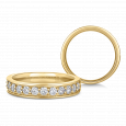 sofia diamonds prsteň zlato diamant BDRB00127YG_4