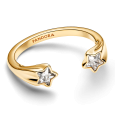 pandora pozlátený prsteň 163582C01_2