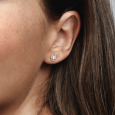 pandora rose náušnice 286252CZ 3