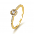 sofia diamonds prsteň zlato diamant BE4105800YG