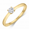 sofia diamonds prsteň zlato diamant BDRB00065YG_2