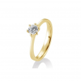 sofia diamonds prsteň zlato diamant BE41/84833 Y