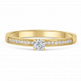sofia diamonds prsteň zlato diamant BDRB00214YG_4