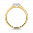 sofia diamonds prsteň zlato diamant BDRB00158YG_2