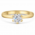 sofia diamonds prsteň zlato diamant BDRB00151YG_4